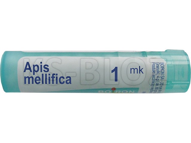 Apis Mellifica 1 MK interakcje ulotka granulki  4 g