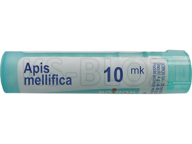 Apis Mellifica 10 MK interakcje ulotka granulki  4 g