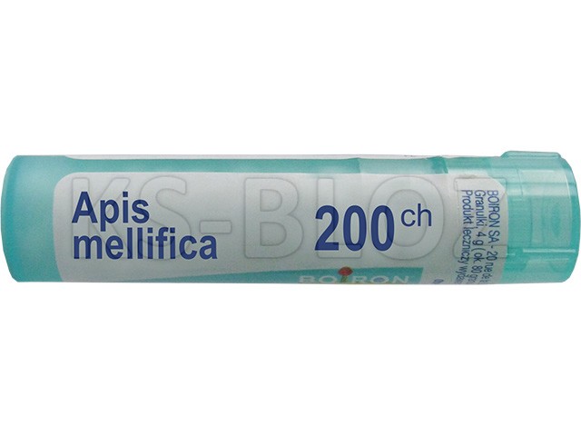 Apis Mellifica 200 CH interakcje ulotka granulki  4 g