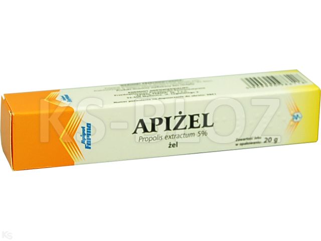 Apiżel interakcje ulotka żel 50 mg/g 20 ml