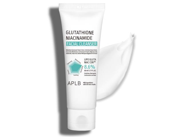 APLB Glutathione Niacinamide Facial Cleanser Płyn do mycia twarzy interakcje ulotka płyn - 80 ml