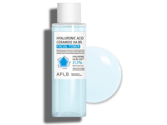 APLB Hyaluronic Acid Ceramide HA B5 Facial Toner Tonik do twarzy interakcje ulotka toner - 160 ml