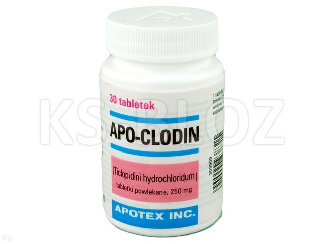 Apo-Clodin interakcje ulotka tabletki powlekane 250 mg 30 tabl. | butelka