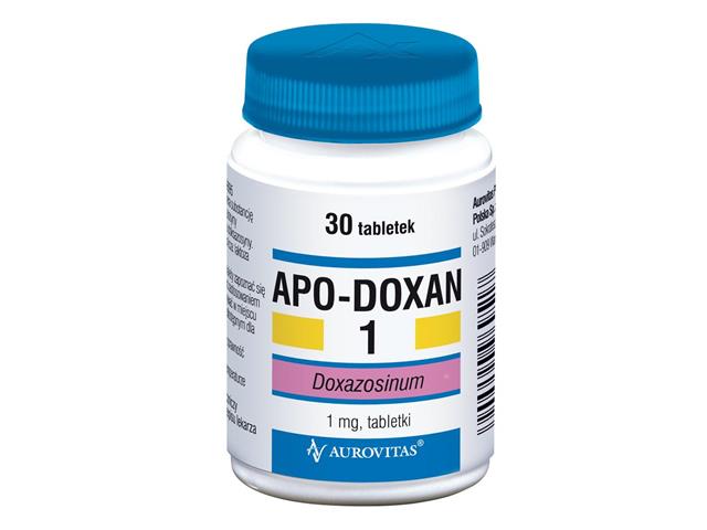 Apo-Doxan 1 interakcje ulotka tabletki 1 mg 30 tabl.