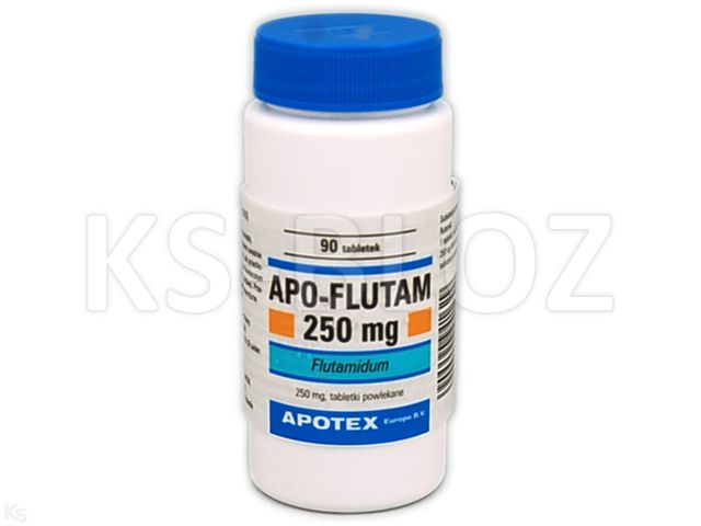 Apo-Flutam interakcje ulotka tabletki powlekane 250 mg 90 tabl.