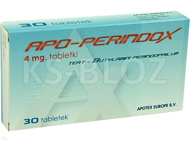 Apo-Perindox interakcje ulotka tabletki 4 mg 30 tabl. | 3 blist.po 10 szt.