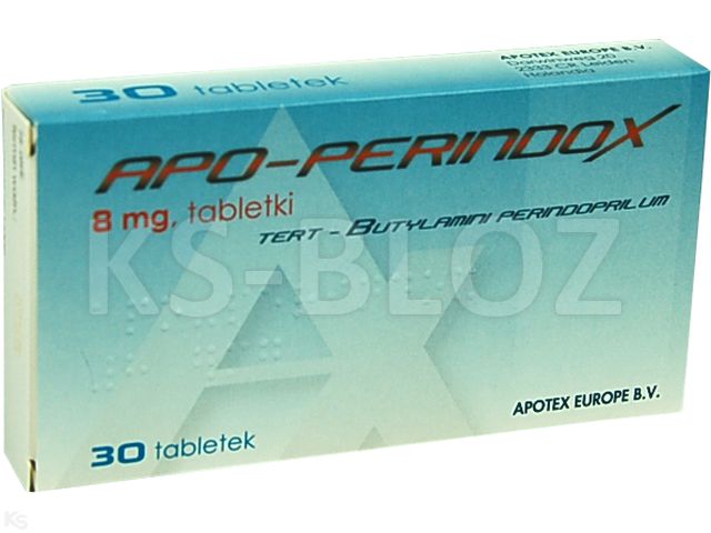 Apo-Perindox interakcje ulotka tabletki 8 mg 30 tabl. (3 blist. po 10 tabl.)