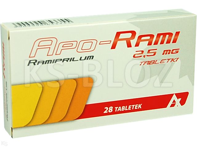 Apo-Rami interakcje ulotka tabletki 2,5 mg 28 tabl. | 2 blist.po 14 szt.