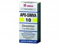 Apo-Simva 10 interakcje ulotka tabletki powlekane 10 mg 30 tabl. | 3 blist.po 10 szt.