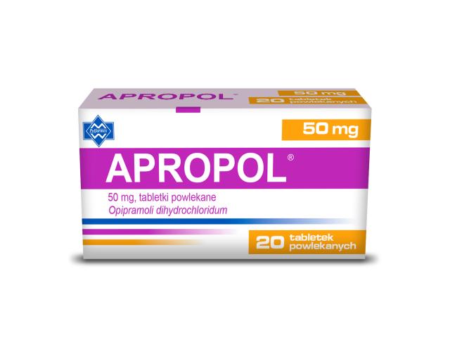 Apropol interakcje ulotka tabletki powlekane 50 mg 