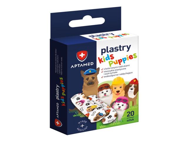 Aptamed Kids Puppies Plastry interakcje ulotka plaster  20 szt.