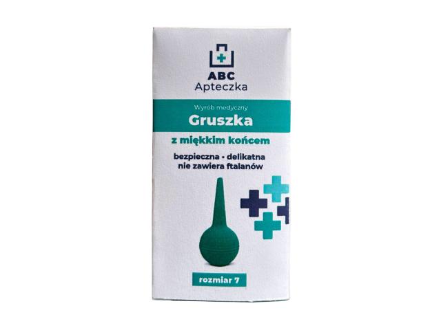 Apteczka ABC Gruszka z miękkim końcem 7 interakcje ulotka gruszka - 1 szt.