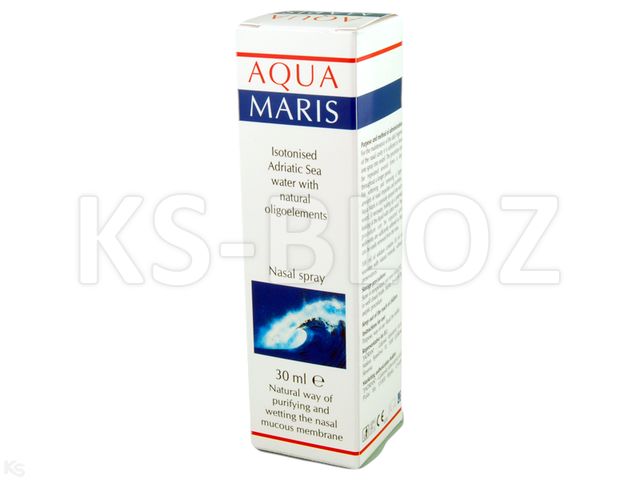 Aqua Maris Spray do nosa interakcje ulotka   30 ml