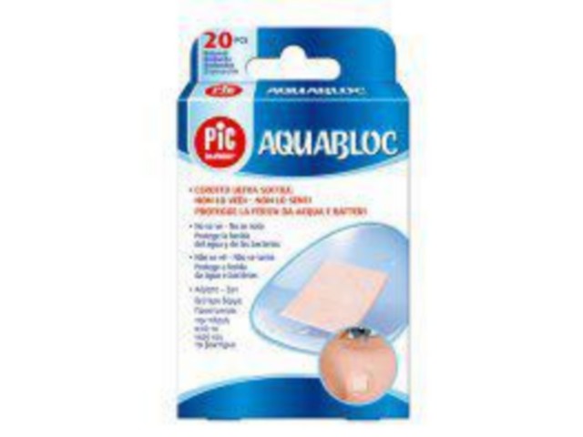 Aquabloc Round Plastry 22,5 mm interakcje ulotka plaster - 20 szt.