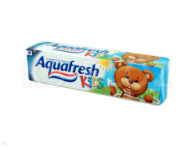 Aquafresh For Kids Pasta do mycia zębów interakcje ulotka   50 ml