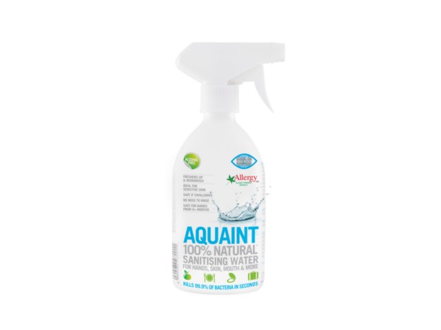 Aquaint 100% Naturalna Woda dezynfekująca interakcje ulotka płyn dezynfekujący  500 ml