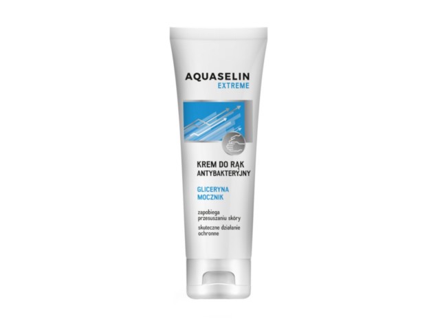 AQUASELIN EXTREME Krem d/rąk antybakteryjny interakcje ulotka krem - 100 ml (tub.)