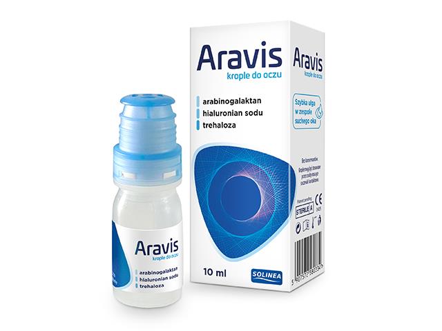 Aravis interakcje ulotka krople do oczu  10 ml | butelka