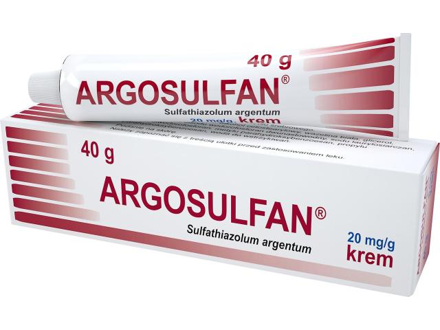 Argosulfan interakcje ulotka krem 20 mg/g 40 g