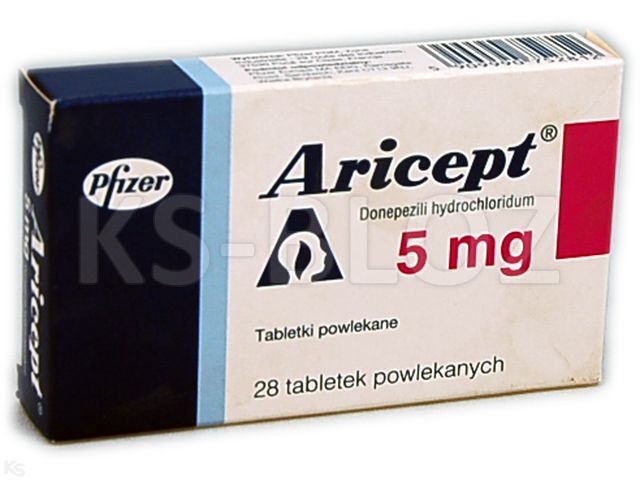 Aricept interakcje ulotka tabletki powlekane 5 mg 28 tabl.