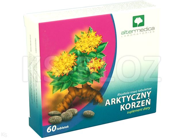 Arktyczny Korzeń interakcje ulotka tabletki  60 tabl. (6 blist. po 10 tabl.)