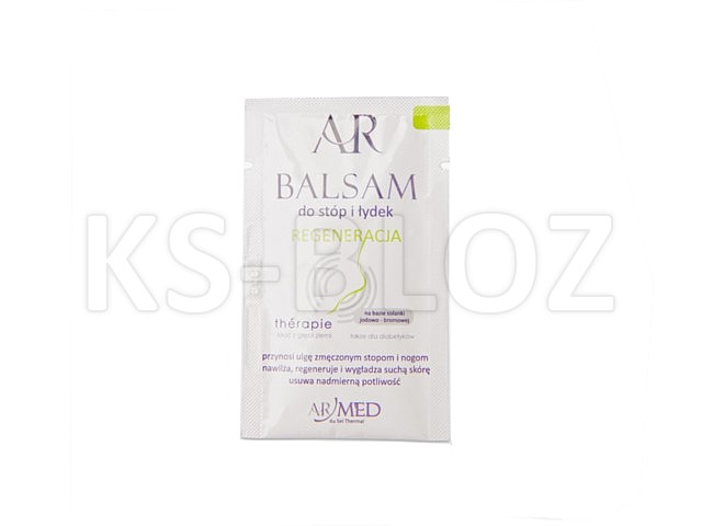 ARMED REGENERACJA Balsam d/stóp i łydek interakcje ulotka balsam - 10 ml (sasz.)