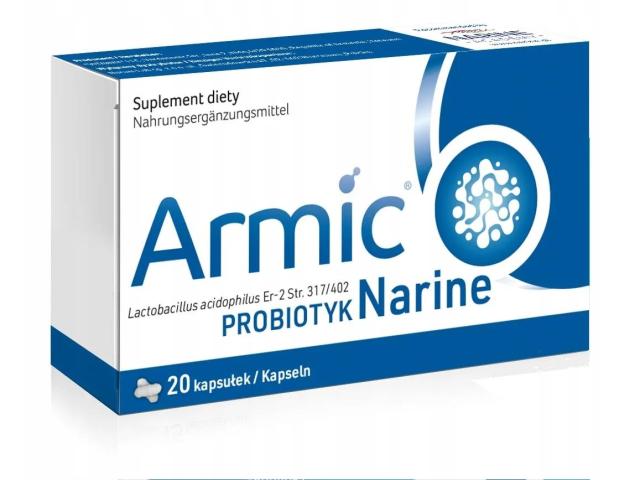 Armic interakcje ulotka kapsułki - 20 kaps.