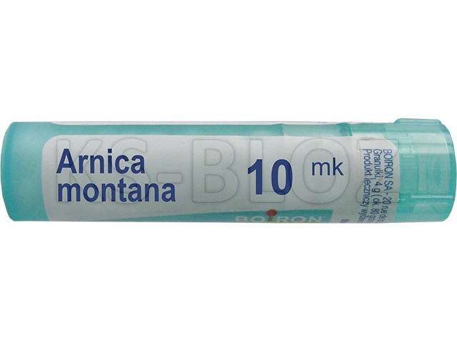 Arnica Montana 10 MK interakcje ulotka granulki  4 g