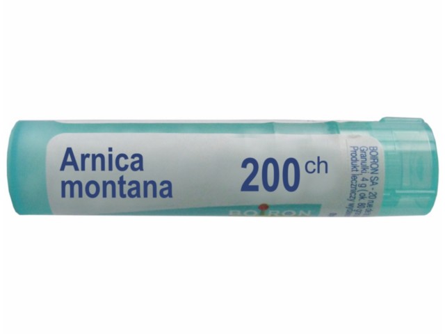 Arnica Montana 200 CH interakcje ulotka granulki w pojemniku jednodawkowym  1 g