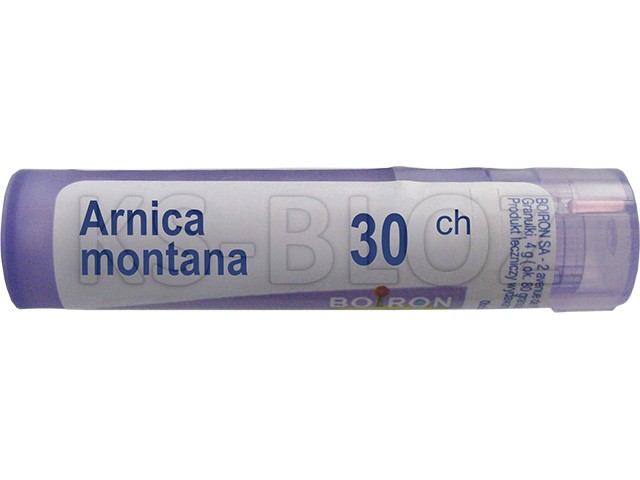 Arnica Montana 30 CH interakcje ulotka granulki - 4 g