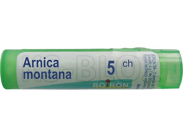 Arnica Montana 5 CH interakcje ulotka granulki  4 g