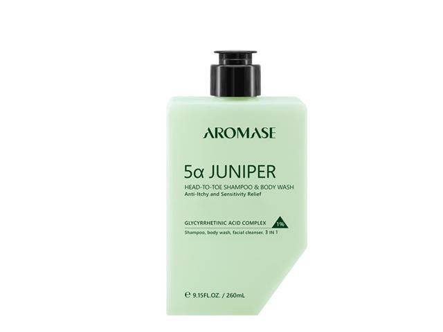 Aromase 5alfa Juniper Head-To-Toe Shampoo & Body Wash Szampon i żel do mycia twarzy i ciała 3w1 interakcje ulotka żel  260 ml