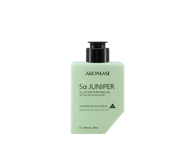 Aromase 5alfa Juniper Head-To-Toe Shampoo & Body Wash Szampon-żel do mycia twarzy i ciała 3w1 interakcje ulotka żel  80 ml