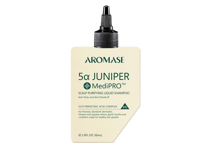 AROMASE 5alfa JUNIPER MEDIPRO Scalp Purifying Liquid Shampoo interakcje ulotka szampon - 80 ml
