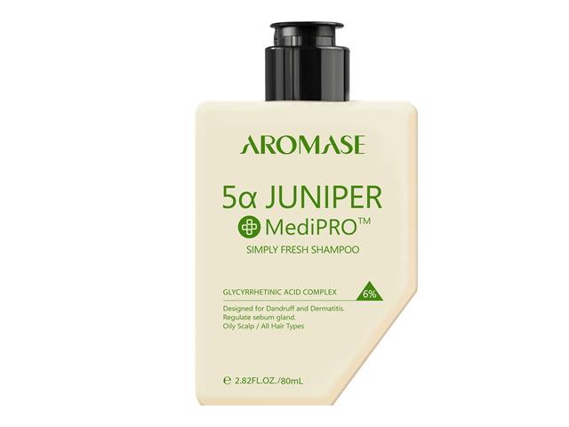 AROMASE 5alfa JUNIPER MEDIPRO Simply Fresh Shampoo interakcje ulotka szampon  80 ml