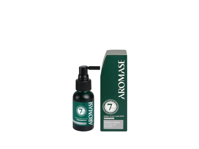 Aromase Herbal Scalp Care Spray wcierka do pielęgnacji ziołowa do każdego typu skóry głowy interakcje ulotka spray  40 ml