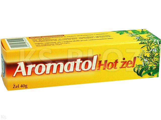 Aromatol Hot Żel (Aromagel) interakcje ulotka żel  40 g