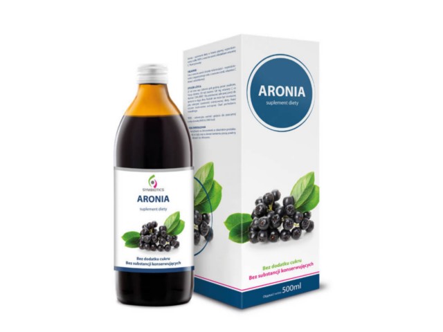 Aronia interakcje ulotka sok  500 ml