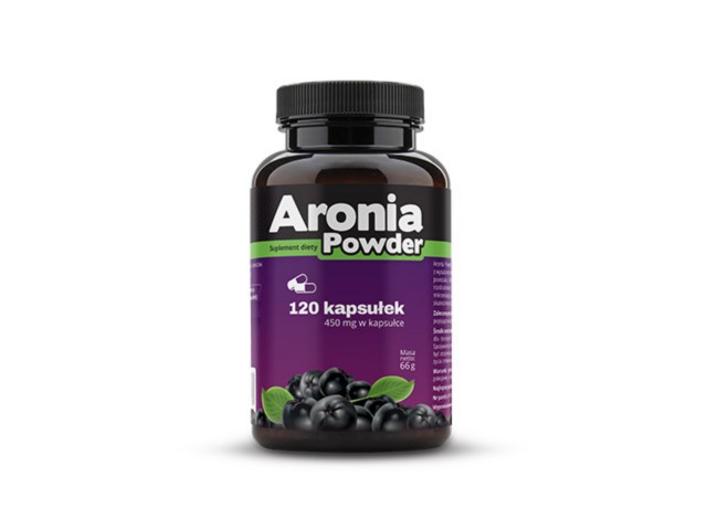 Aronia Powder interakcje ulotka kapsułki  120 kaps.