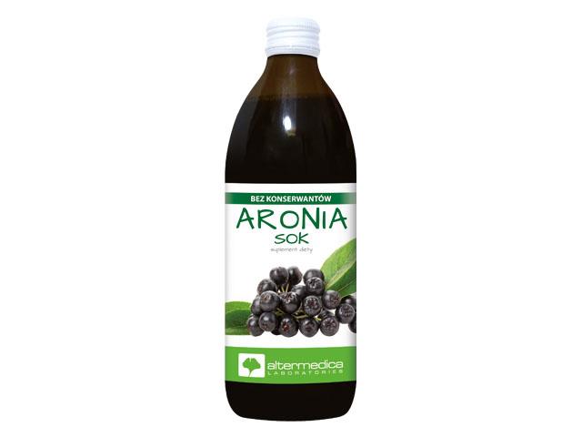 Aronia Sok interakcje ulotka   500 ml