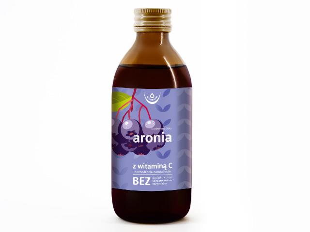 Aronia z witaminą C pochodzenia naturalnego interakcje ulotka płyn - 500 ml