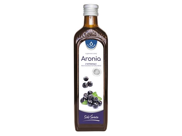 Aronia z witaminą C pochodzenia naturalnego interakcje ulotka płyn - 490 ml