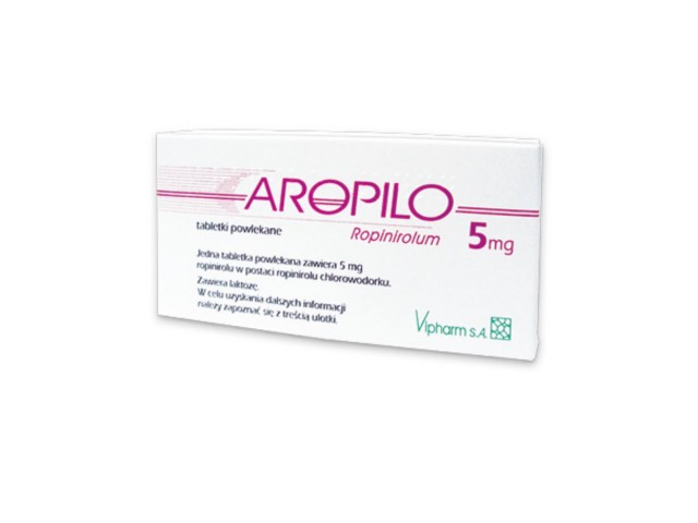 Aropilo interakcje ulotka tabletki powlekane 5 mg 210 tabl. (10 blist. po 21 tabl.)