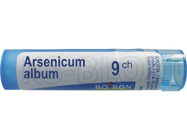 Arsenicum Album 9 CH interakcje ulotka granulki  4 g