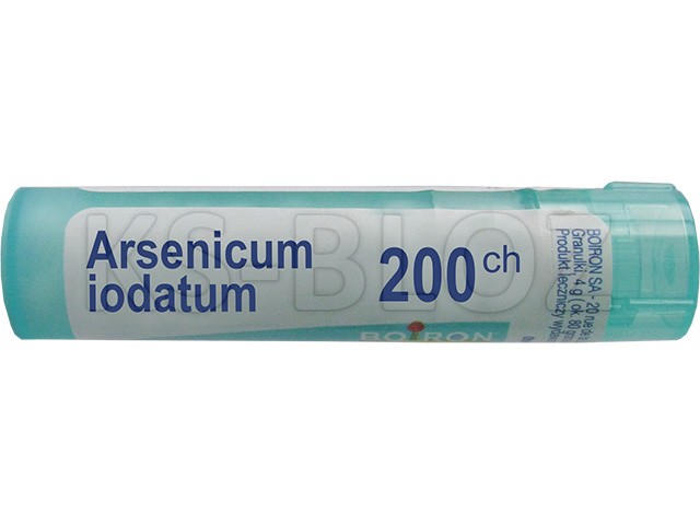 Arsenicum Iodatum 200 CH interakcje ulotka granulki - 4 g