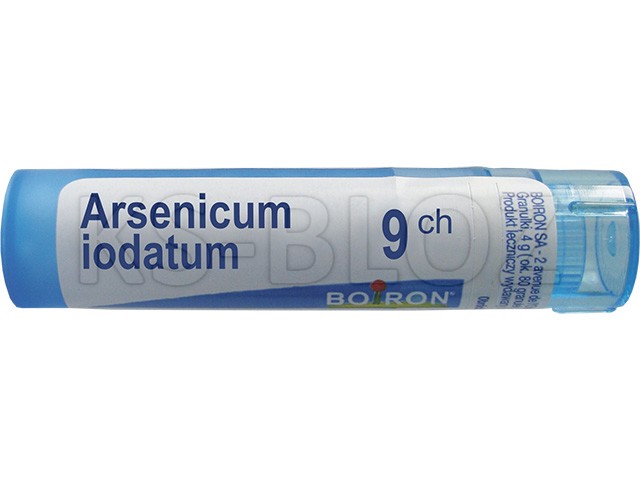 Arsenicum Iodatum 9 CH interakcje ulotka granulki - 4 g