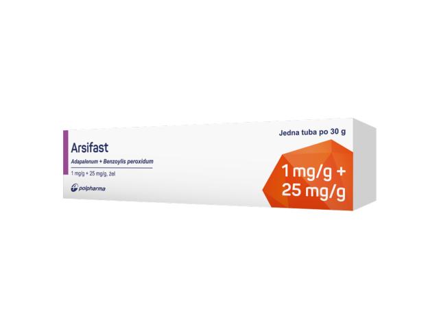 Arsifast interakcje ulotka żel (1mg+25mg)/g 30 g (tub.)