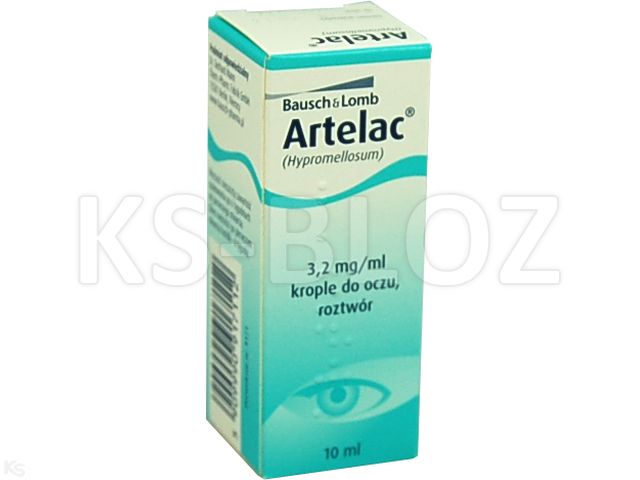 Artelac interakcje ulotka krople do oczu, roztwór 3,2 mg/ml 10 ml (but.)