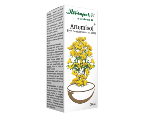 Artemisol interakcje ulotka płyn do stosowania na skórę 873 mg/ml 100 ml