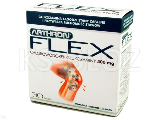 Arthron Flex interakcje ulotka kapsułki  30 kaps.